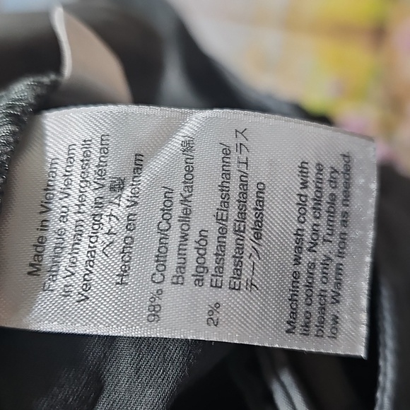 J. Crew Grayish Green Chino High Rise Pants Size 30T - Picture 4 of 5